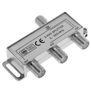 Duplicatore di segnale a 3 vie, con uscite multiple, alto rendimento e facile connessione; ideale per la condivisione di segnali in sistemi - Product Image 1