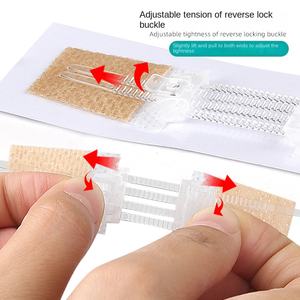 ضمادات ذاتية اللصق للعناية بالجروح في الإسعافات الأولية ، غرز بسحاب غير مؤلم ، خيوط التمزق ، إصلاح الضمادات اللاصقة لجروح الطوارئ - Product Image 2