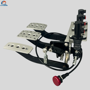 Nouvelle boîte de vitesses à 3 pédales suspendue de course avec barre d'équilibrage et cylindres maîtres en aluminium CNC pour voitures de rallye et de drift sur piste - Product Image 4