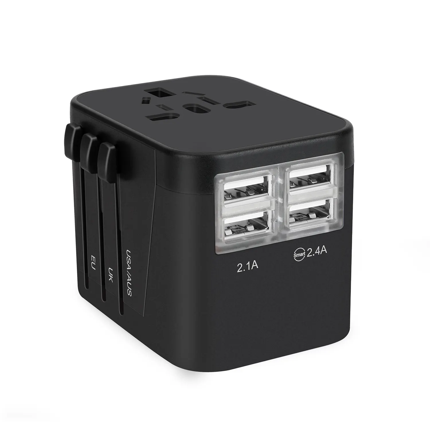 Wontravel 5V 2.4A OEM Electric Plug Power Adapter 4 In 1 Portable Universal Travel Adapter Converter