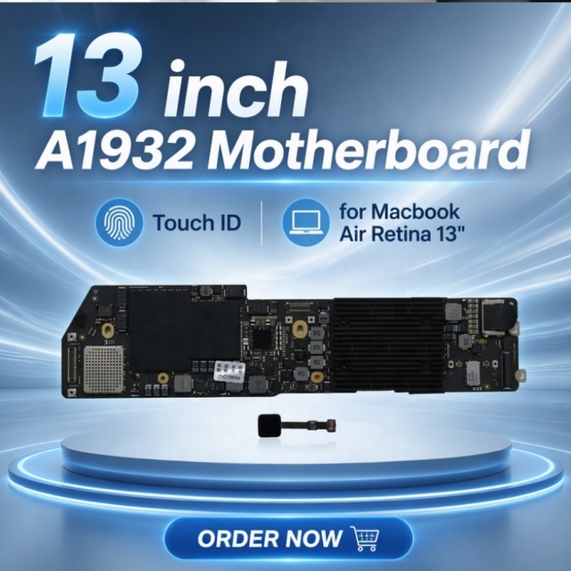 A1932 Used Motherboard for Macbook Air Retina 13" Logic Board Touch ID I5 1.6GHz 8G/16G 128GB/256GB/512GB 2018-2019