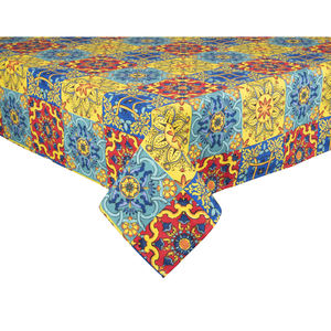 Tovaglia in Cotone Excelsa Trinacria 140x240 Cm Design Fantasia Multicolore - Product Image 2