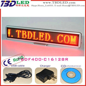 단일 색상 무선 APP 제어 <span class=keywords><strong>LED</strong></span> 태그 디스플레이 빨간색 파란색 흰색 비동기 디지털 이름 카드 쇼핑몰 가격표 - Product Image 3