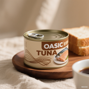 Cibo in scatola Canne fabbrica di pesce fornitore di tonno in scatola in olio 140g/170g/185g corpo miglior prezzo - Product Image 5