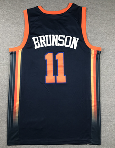 Nouveaux Styles 2026 – <span class=keywords><strong>Maillot</strong></span> <span class=keywords><strong>de</strong></span> Basketball Brodé et Cousu Unisexe <span class=keywords><strong>New</strong></span> <span class=keywords><strong>York</strong></span> <span class=keywords><strong>Knicks</strong></span> 11 Brunson – Ventes Flash et Haute Qualité - Product Image 2