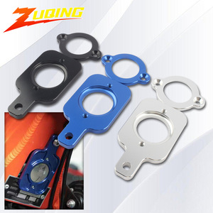 Soporte de montaje para posicionador Zuqing, dispositivo de fijación para motocicleta Sur Ron Dragon Light Bee, aleación de aluminio azul plateado - Product Image 1