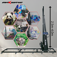 Vente chaude Mur Peintre Robot Automatique Panneau Mural 3d Vertical Mural Imprimante Machine D'impression Pour Les Murs