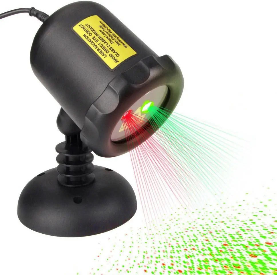 2018 Fabrik Neue Produkte IP65 Outdoor Weihnachts stern Projektor Laserlicht dusche