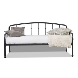 MILFORD Lit de jour simple confortable Design moderne et élégant Stockage de style à la maison Caractéristiques Meubles en métal durables pour chambre à coucher - Product Image 4