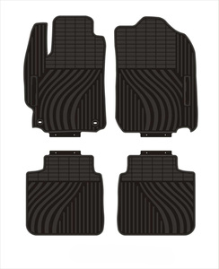 Alfombrillas Impermeables Antideslizantes de Látex para Asientos Delanteros y Traseros de Automóvil - Product Image 1