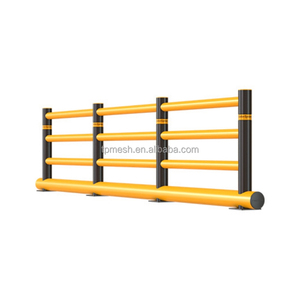 Hsj tùy chỉnh xe linh hoạt chống va chạm hộ Lan Tôn sóng thiết bị an toàn Chiều cao rào cản giao thông trong kích cỡ tùy chỉnh hàng rào an toàn - Product Image 3