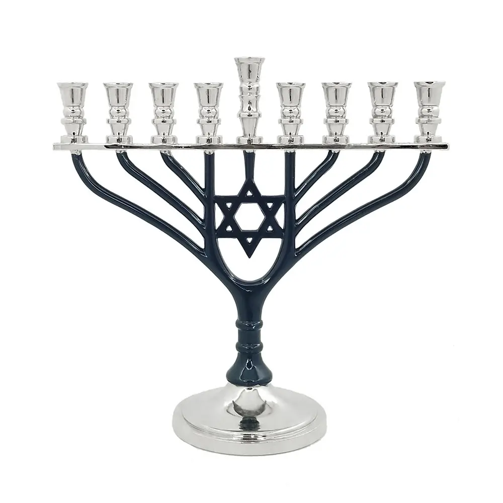 팝 그것 Toupie Gonflable Chanukah Menorah Hanukkah 촛대