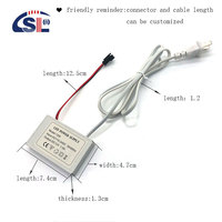 Interrupteur tactile intelligent 12V 1A 12W IP24 intégré à bouton unique avec variateur de luminosité pour miroirs de salle de bain à une ou trois couleurs