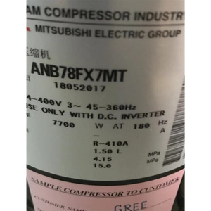 Compresseur de climatisation et de réfrigération Mitsubishi ANB78FX7MT R410A pour remplacement et réparation - Product Image 3