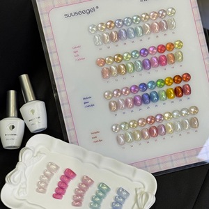 Suuseegel – Kit de vernis à ongles gel effet œil de chat 40 couleurs Moonlight, gel UV non toxique de haute qualité pour salon - Product Image 4