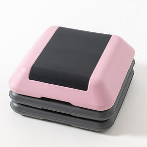 Plateformes de <span class=keywords><strong>step</strong></span> aérobique carrées à hauteur réglable – Équipement de fitness et d'entraînement en salle - Product Image 5