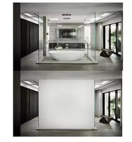 Intelligente Fensterfolie Dimmbare PDLC Schaltbare Smart-Tönungsfolie für Fensterglas PDLC Smart-Film Smart-Glas