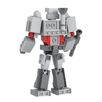 Bloques de Construcción MOOXI MOC1694, 210 Piezas, Robot Deformable, Regalo DIY, Rompecabezas, Juego de Bloques de Construcción de Anime Educativos de Plástico, Juguetes para Niños