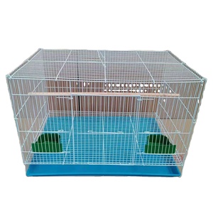 Soporte de <span class=keywords><strong>jaula</strong></span> canaria opcional, <span class=keywords><strong>jaula</strong></span> cuadrada de <span class=keywords><strong>aluminio</strong></span> para pájaros y loros - Product Image 3