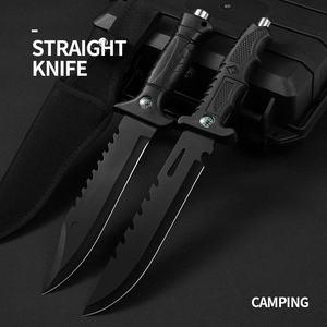 มีดพับอเนกประสงค์ DG Outdoor Camping สแตนเลส CPM ปลายแหลม ด้ามพลาสติก DIY ขนาด 20 ซม. OEM ปรับแต่งได้ - Product Image 1