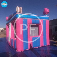 Kiosque de nourriture gonflable personnalisé pour fête foraine, portable, extérieur, à vendre