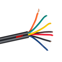 Kabel Daya Berinsulasi PVC Fleksibel UL2570 26AWG 28AWG Multi Core dengan Selubung PVC, Kabel Kontrol Sinyal Komputer