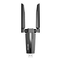 Adaptador USB Inalámbrico de Alta Ganancia 2 en 1 BL-WDN900AXBT AX900 Wi-Fi6 BT 5.4, Tarjeta de Red Inalámbrica Externa para Computadora Portátil y de Escritorio
