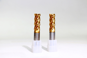 HRC58 4F Flat Carbide End Mill 12mm Diameter, 30mm <b>Cut</b> Length, 75mm Overall Length for CNC Hard Steel Machining - Product Image 5