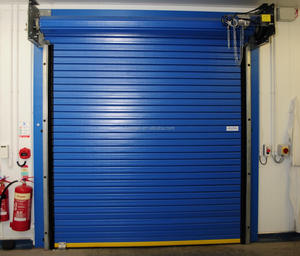 Puerta Enrollable Automática TOMA de Diseño Moderno, Tipo Hurricane, para Entrada de Almacenes Industriales, Estilo Abierto - Product Image 5