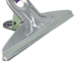 Venta directa de fábrica de soportes planos grandes de acero inoxidable para facturas, soportes para libros de estudiantes, venta al por mayor a un y dos yuanes. - Product Image 5