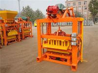Machine à fabriquer des blocs creux et de pavage, briques en terre cuite autobloquantes, équipement de construction, 1500 pièces/h, pression manuelle, facile à utiliser