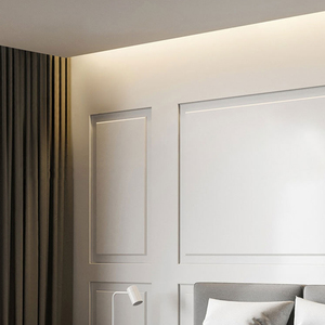 Trong nhà LED dòng ánh sáng độ sáng cao nhấp nháy miễn phí tam giác phản xạ rãnh ánh sáng nhúng tuyến tính tường rửa đèn - Product Image 5