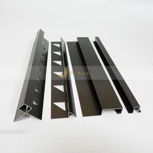 LL301 Customized Professional Modern House Decoration 304 Stainless Steel U-Shape Custom Shape Ceramic <b>Tile</b> Trim - Product Image 6