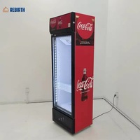 Congélateur commercial vertical à porte vitrée, à économie d'énergie