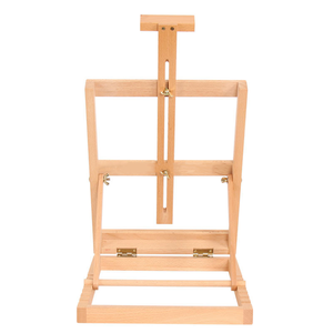 Chevalet miniature réglable en bois de hêtre de haute qualité, support de <span class=keywords><strong>table</strong></span> portable pour peinture, présentoir pour <span class=keywords><strong>artistes</strong></span> MINGHUA HJ-11 Shandong - Product Image 4