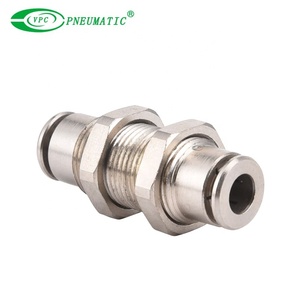 Raccord de cloison pneumatique en laiton haute pression série <span class=keywords><strong>VM</strong></span> 870 Psi - Product Image 3