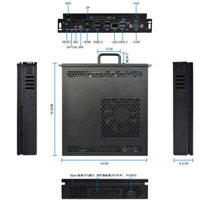 Sharerdp Fabricant personnalisé Core I5 I7 11e 12e génération 1165G7 12450H <span class=keywords><strong>4</strong></span>/8 Core Portable <span class=keywords><strong>OPS</strong></span> Mini ordinateur <span class=keywords><strong>PC</strong></span> industriel - Product Image 3