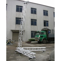 Système de levage de sonorisation extérieur robuste TECHTEAM en alliage d'aluminium pour enceintes Line Array, certifié CE TUV