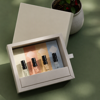 Coffret de flacons de parfum multi-senteurs, boîte d'essai de parfum, collection d'échantillons miniatures pour la présentation de cadeaux et la démonstration de la marque