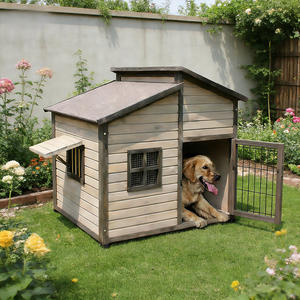 Casas para Perros de Madera de Gran Tamaño, Resistentes a la Lluvia, Aptas para Pastores, Labrador, Golden Retrievers, Boxers y Huskies Siberianos - Product Image 3