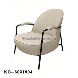 Canapé de bureau moderne de luxe, fauteuil ergonomique avec accoudoirs, adapté à la maison, à l'hôtel, au balcon, mobilier moderne pour la maison - Product Image 3