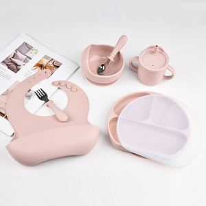 Juego de Alimentación para Bebés de Silicona de Grado Alimenticio, Ecológico y Libre de BPA, con Plato y Tazón con Succión, Cuchara y Tenedor, Esencial para el Destete de Niños Pequeños - Product Image 5