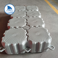 Plateforme flottante modulaire gonflable pour saut aquatique, île radeau pour quais de jet ski, en matériau HDPE, haute capacité de charge