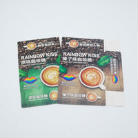 Boîte en carton ondulé auto-érectible de taille personnalisée OEM, en carton ivoire, recyclable, avec impression offset pour l'emballage alimentaire et de bonbons
