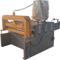Machine de formage de rouleaux automatique à grande vitesse pour la coupe de nivellement de plaques de tôle d'acier utilisée dans les industries du carrelage populaire en Bolivie