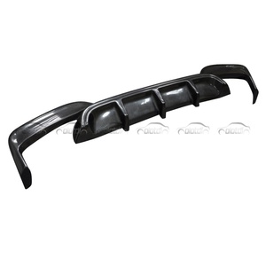 ดิฟฟิวเซอร์คาร์บอนไฟเบอร์ทรง P สำหรับ BMW M-TECH  ลิ้นกันชนหลัง สปอยเลอร์ คานาร์ด สปลิตเตอร์ แต่งรถใหม่ สำหรับรุ่น F06 F12 F13 - Product Image 3