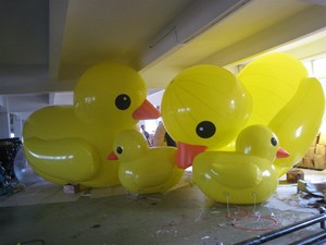 Giant Inflatable Vịt Đen Cho Quảng Cáo Thương Hiệu Tùy Chỉnh In Ấn Vịt Đen - Product Image 3