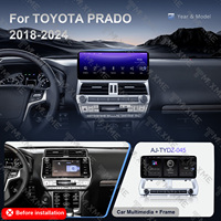 Radio para Auto Maisimei de 12.3 Pulgadas con Navegación y Multimedia para Toyota Prado / Land Cruiser Prado 2018-2024, Pantalla Táctil con Video