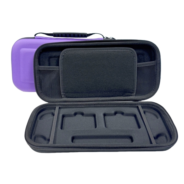 Portable EVA Protective Case for Nintendo Switch 2 Waterproof Foldable Handbag Storage Bag Durable Hard Zipper Closure Simple