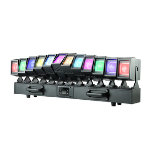 Barre de projecteurs LED RGBW à pixels 12*60W étanche, modèle Colorado PXL Curve 12 Zoom Wash Moving Head, pour concerts en plein air, événements, fêtes et théâtres - Product Image 1